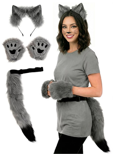 Silberfuchs set wolf - set,