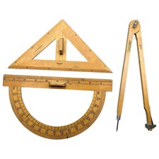 Schultafel Set - Geodreieck