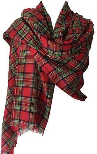 Royal stewart tartan schal - royal,