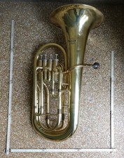 Helios Tuba 4 Ventil Silber Mundstück