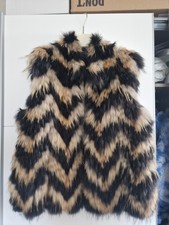 Echt Pelzweste Damen, Größe