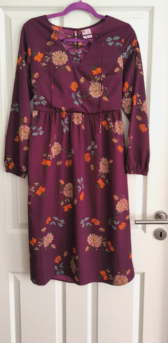 Tailliertes abendkleid mit - tailliertes,