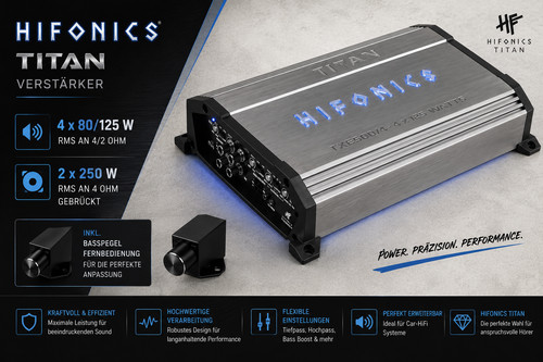 Hifonics txe500 analog - hifonics, txe500/4