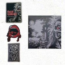 Iron Maiden Patch Set Infinite Dreams Heavy Metal Eddie Band Official Merch Neu