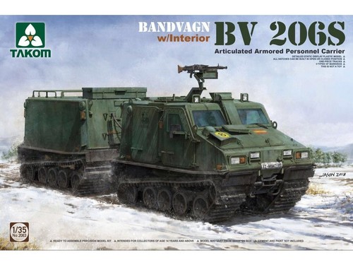 Takom bandvagn bv 206s - bv,