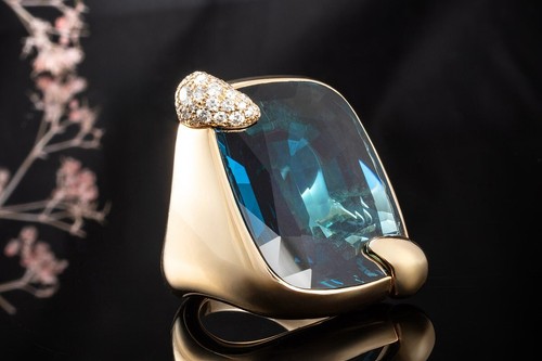Pomellato ring ritratto - ritratto, maxi