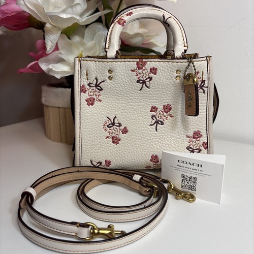 Coach floral bow rogue - coach,