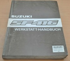 SUZUKI Swift EA SF416 Motor Bremsen Antrieb Klimaanlage 1989 Werkstatthandbuch 