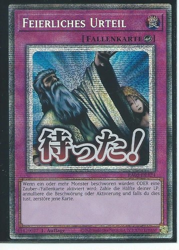 Feierliches urteil - yu,