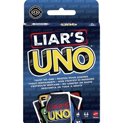 Mattel jlh43 uno liar - mattel, liar's