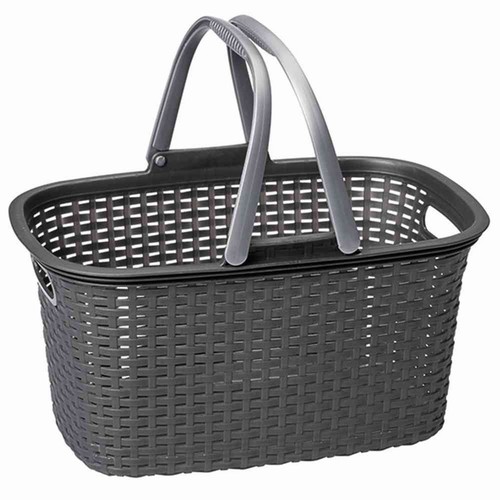 Einkaufskorb rattan design - einkaufskorb,