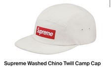 Supreme Washed Chino Twill