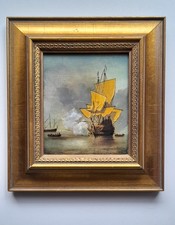 Kriegsschiff Bild 11,5 x 13,5