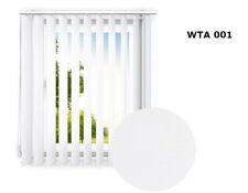 Lamellenvorhang Vertikaljalousie Verdunkelungslamellen Klassisch weiß