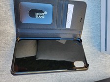 Montblanc Leder Flipside Cover iPhone XS Max