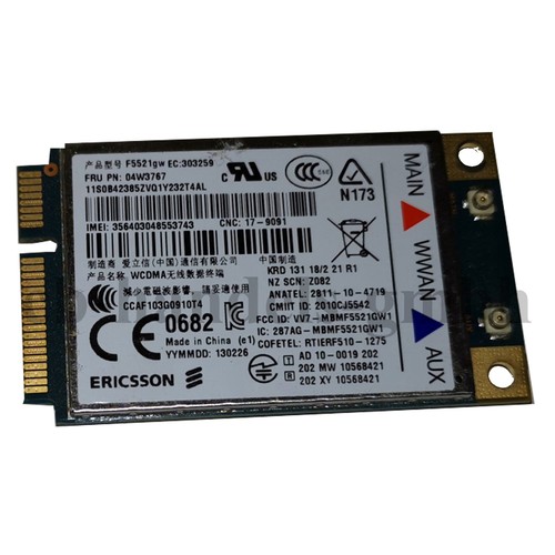 Lenovo f5521gw 04w3767 wwan - lenovo,