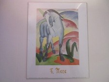 Bild Druck Blaues Pferd von