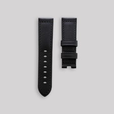 Panerai Black Matt Leather calf 22/20mm watch strap #729