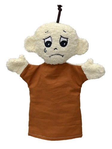 Handpuppe emotion traurigkeit - handpuppe,