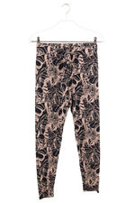 POMP de LUX Leggings Strick Glitzer 146 beige schwarz