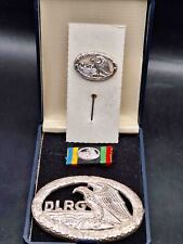 3er Set DLRG Bandspange Orden Nadel Silber Wasserrettung Feuerwehr Rot Kreuz