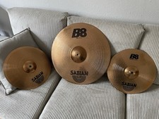 Sabian Schlagzeug B8 Crash Hi Hat Ride cymbal