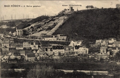 Bad kösen naumburg der - ak,
