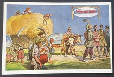 Privat-Postkarte 27 D12/04 Cannstatter Volksfest Sommer ungebraucht