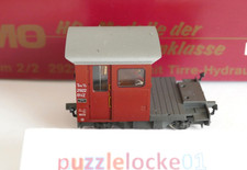 BEMO 1278 Traktor Tm 2/2 2922 der BVZ mit Tirre-Hydraulikkran HOm (12mm) (25163)