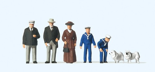 Preiser figurensatz 87 - figurensatz, 1:87