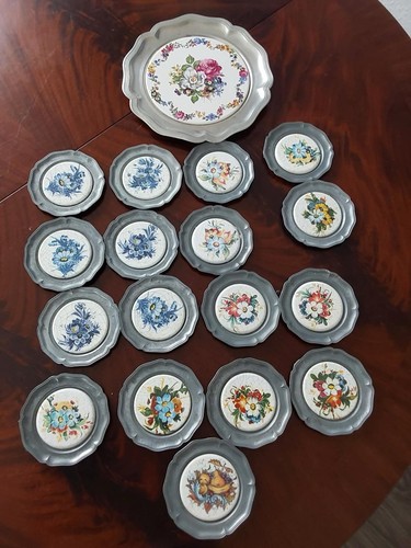 Vintage untersetzer set - vintage,