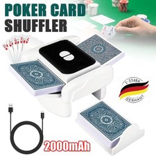 Profi Elektrischer Kartenmischer Automatische Poker Kartenmischmaschine 2 Decks