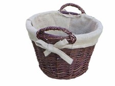 Weidenkorb mit jute - weidenkorb,