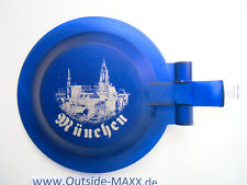 5xClipClap-Deckel XXL MÜNCHEN  blau, Wespenschutz für Krug,Glas,Becher,Bier