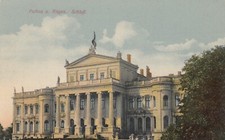 Putbus Rügen AK uralt Schloss