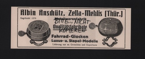 Zalla mehlis werbung 1925 - werbung,