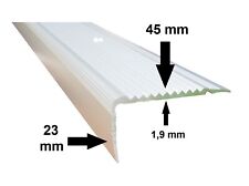 55 bis 90 cm Treppenleiste Stufenleiste Treppenprofil Winkelprofil