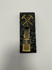 Grubenlampe Bergbau Messing