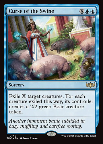 Magic mtg curse the swine - of,