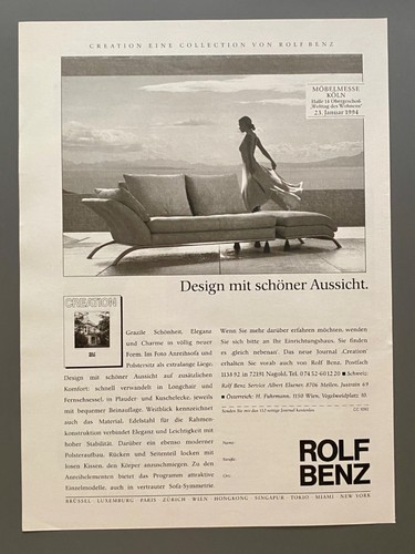 Rolf benz creation sofa - benz, design