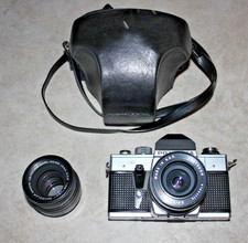 Praktica VLC 3 Spiegelreflexkamera -analog -Pentacon  elektric Objektiv + Tasche