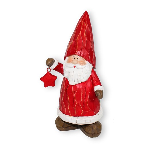 Weihnachtsmann figur mit stern - mit,