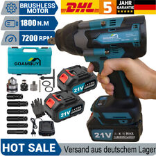 1800NM Bürstenloser Akku Schlagschrauber Ratschen Akkuschrauber Für Makita 5.5Ah