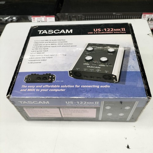 Tascam audio interface - audio,