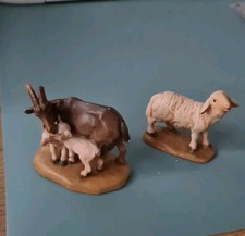2 alte Krippenfiguren