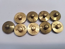 9 sehr alte  Messinggewichte