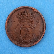 DÄNEMARK 1 ÖRE 1913 ⭐