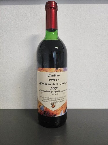 1998 barbera dell emilia igt - 1998,