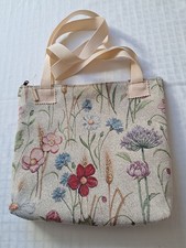 Tasche Gobelin Blumen, 32 x 30