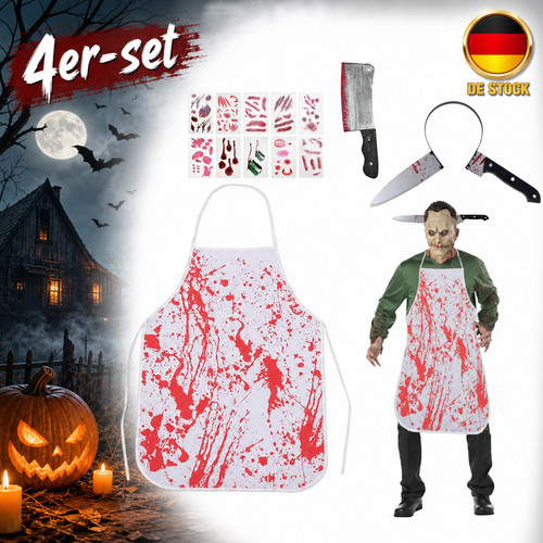 4er set horror - horror, halloween